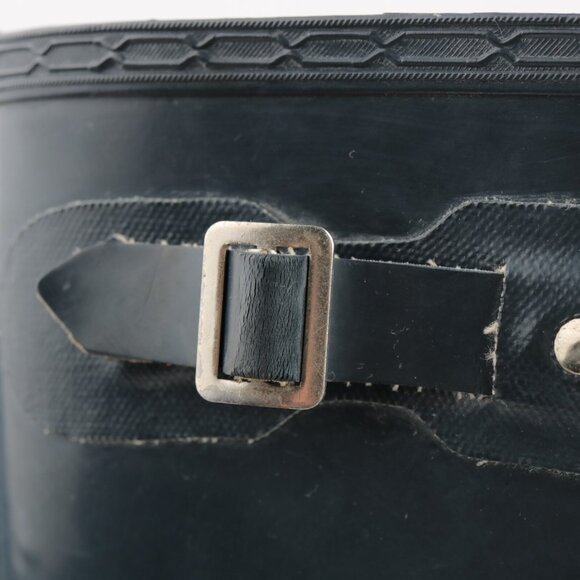 Hunter Womens Original Rain Boot Size 5 Tall Navy Blue Wellie Waterproof Pull On - Picture 12 of 12